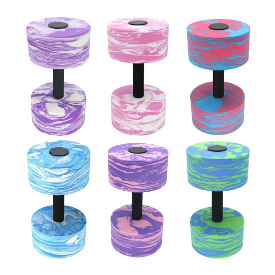 Водные гантели Аква Фитнес Штанги Пена ЭВА Водные Веса для Тренировки Сопротивления в Бассейне Оборудование для Аэробных Упражнений для Мужчин Женщин Похудение