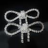 Fashion Shiny Rhinestone Bow Buckle Pearl Tassel Pin Diamond Buckle Diy Garment Shoe Bag Applique Wedding Accessories Gifts