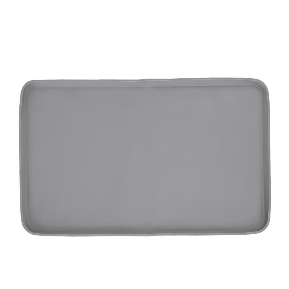 Noise Reduction Silicone Coffee Mat Raised Edge Coffee Maker Mat Countertop Protection