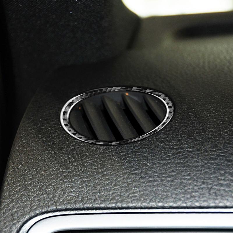 Для VW Touareg 2011-2018 мягкое углеродное волокно приборной панели, наклейка на вентиляционное отверстие, отделка, аксессуары для салона автомобиля, салон автомобиля
