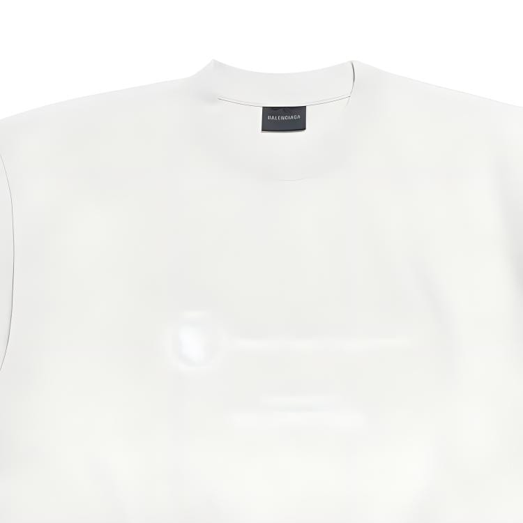 Balenciaga Футболка женская белая обычного кроя 612965TOVV49060