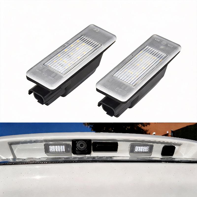 2X Фонарь номерного знака Для Peugeot 308 3008 308CC 106 1007 207CC 307 3008 406 407 607 806 807 508 Светодиодный фонарь номерного знака Canbus