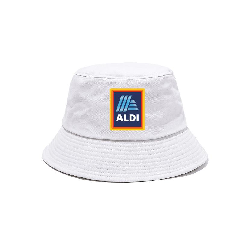 Aldi Market Bucket Hat Cap Unisex Women Unisex Panama Cap Outdoor Summer Adjustable Aldi Bob Caps MZ