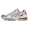 Кроссовки унисекс Gel Kayano 12.1 серебристо-красные 1203A759-102