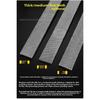 High Carbon Steel File Set, 5 Shapes, One-piece Forming & Quenching Process, for Fitter Grinding & Deburring