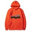 2025 Autumn/Winter Halloween Pumpkin Personalized Printed Hoodie Men's Fashion Warm Sweatshirt Casual Street Wear Warm Hoodie