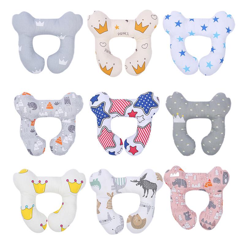 Подушка-поддержка для головы и шеи ребенка - Защита от плоской головы для колясок и автокресел