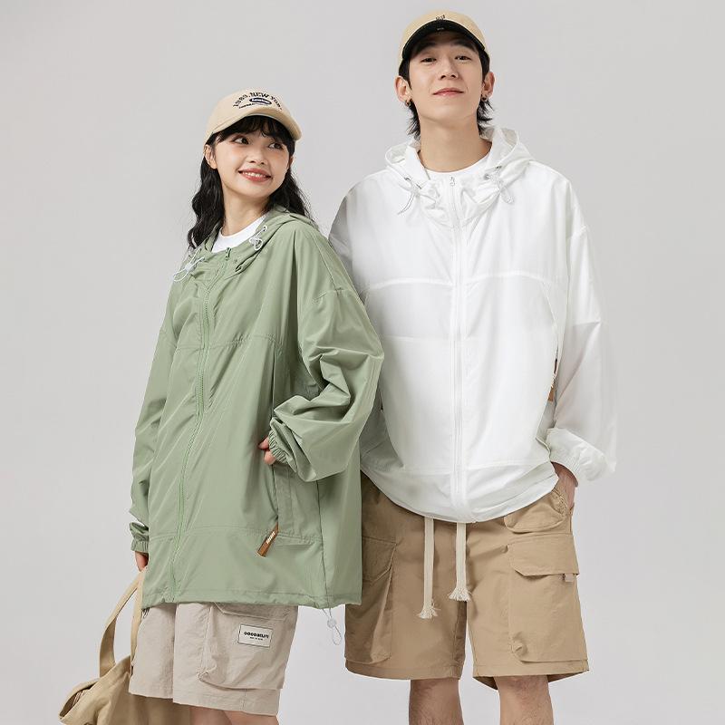 Upf50+ Outdoor Ice Silk Солнцезащитная одежда для мужчин и женщин Летняя защита от УФ-излучения Легкая дышащая защитная одежда для рыбалки