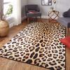 Leopard Print Carpet Living Room Classic Sexy Yellow Brown Home Decor Sofa Table Rug European Anti Slip Chair Cushion Lounge Mat