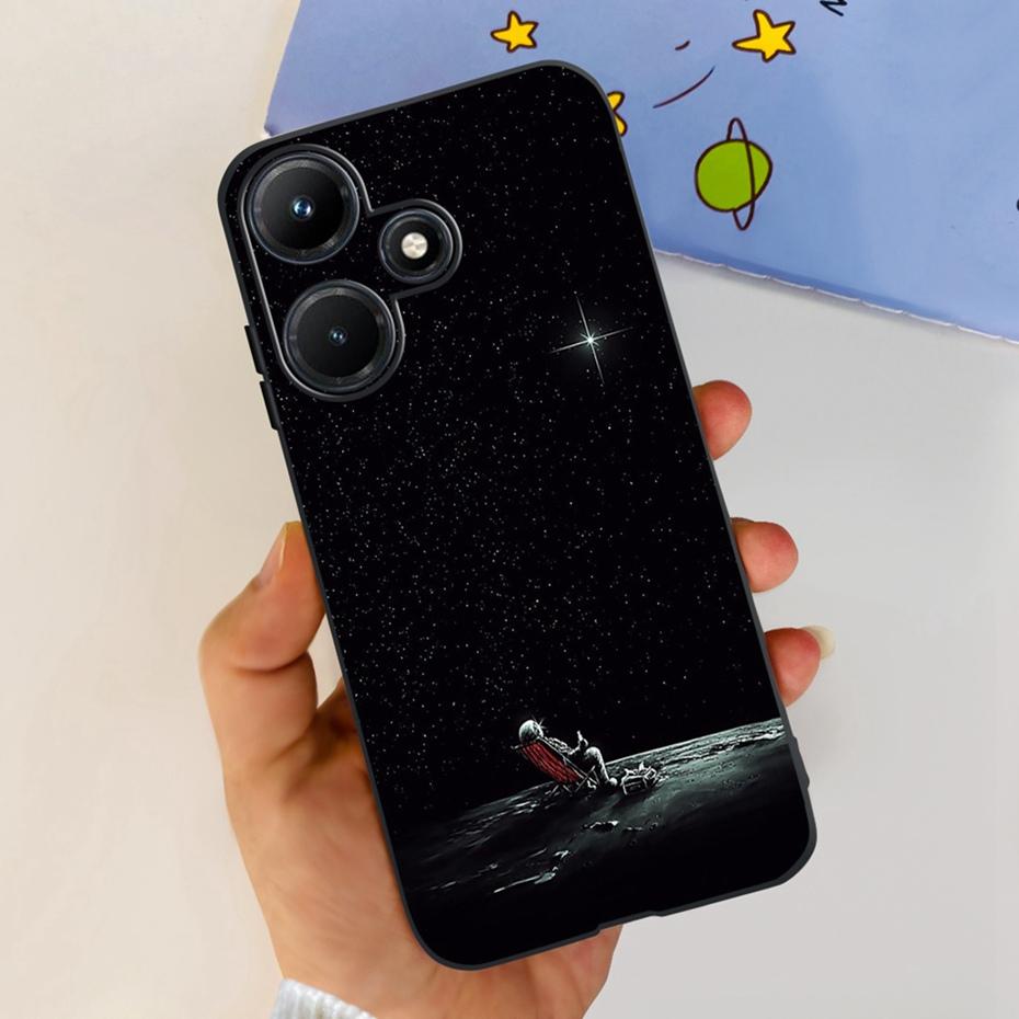 Милый Чехол Для Телефона Для Infinix Hot 30i Hot30 30 Play NFC 2023 Мягкий Силиконовый ТПУ Задняя Крышка Для Infinix Hot30i Hot 30 30Play