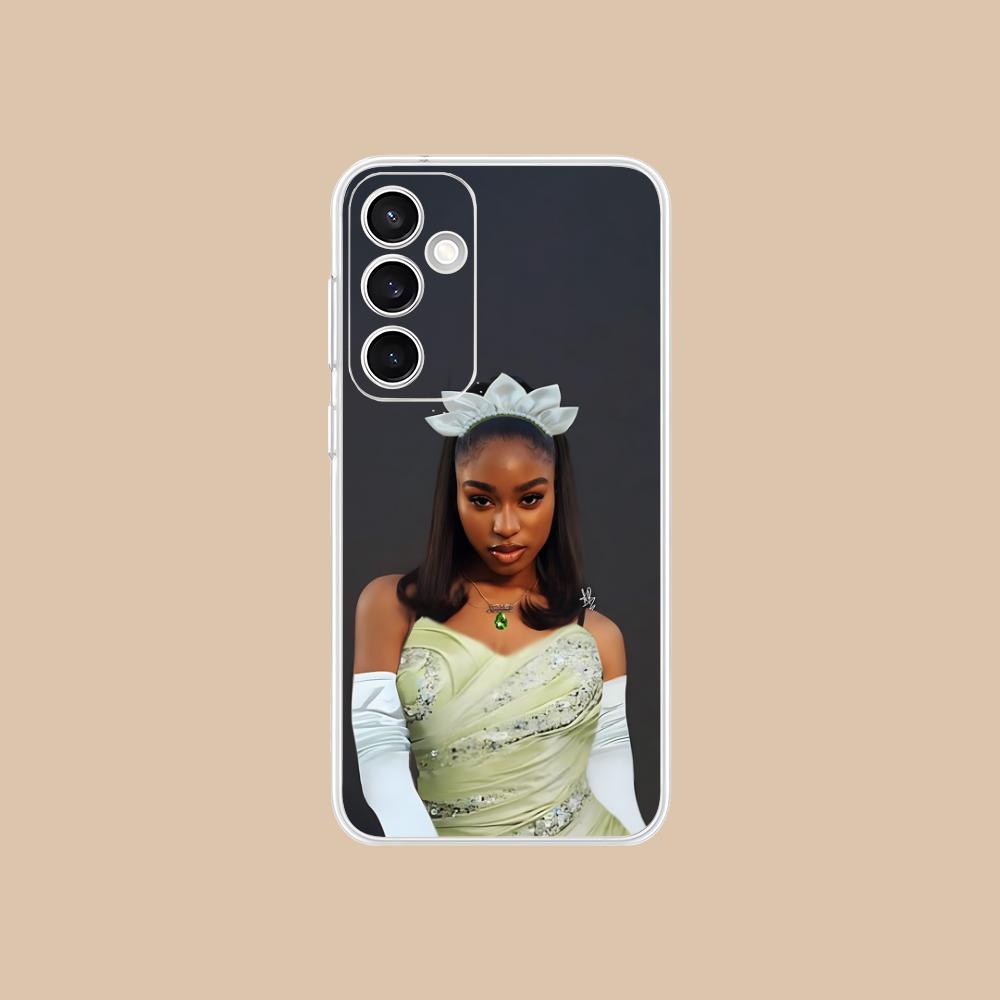 Прозрачный чехол для мобильного телефона Normani Kordei для Samsung Galaxy S25 S24 S23 S22 S21Plus FE Ultra Цветная крышка