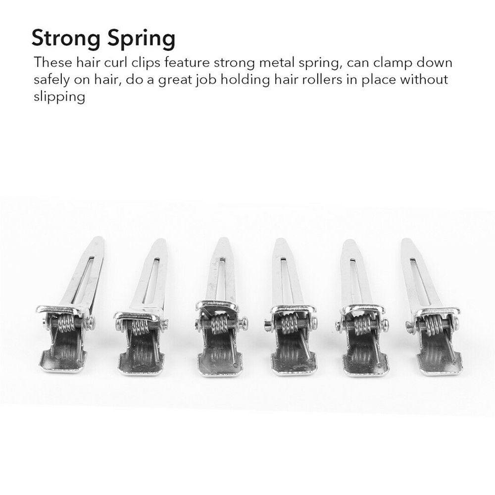 24PCS Professional No Crease Fixed hair Hair Clip Seamless No Bend Makeup Clip