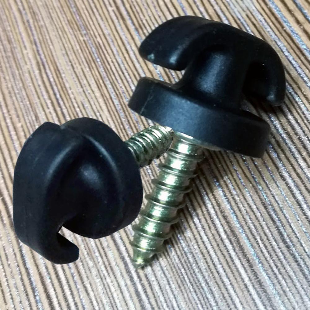 Крючки для карманов с сеткой для автомобиля Универсальный зажим для крепления сетчатого кармана для хранения Автоматические крючки для винтов багажника Аксессуары для замены автомобильных креплений