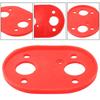 1pc Count Diesel Heater Sealing Gasket Red Color Silicone Sealing Gasket  for Diesel Heater