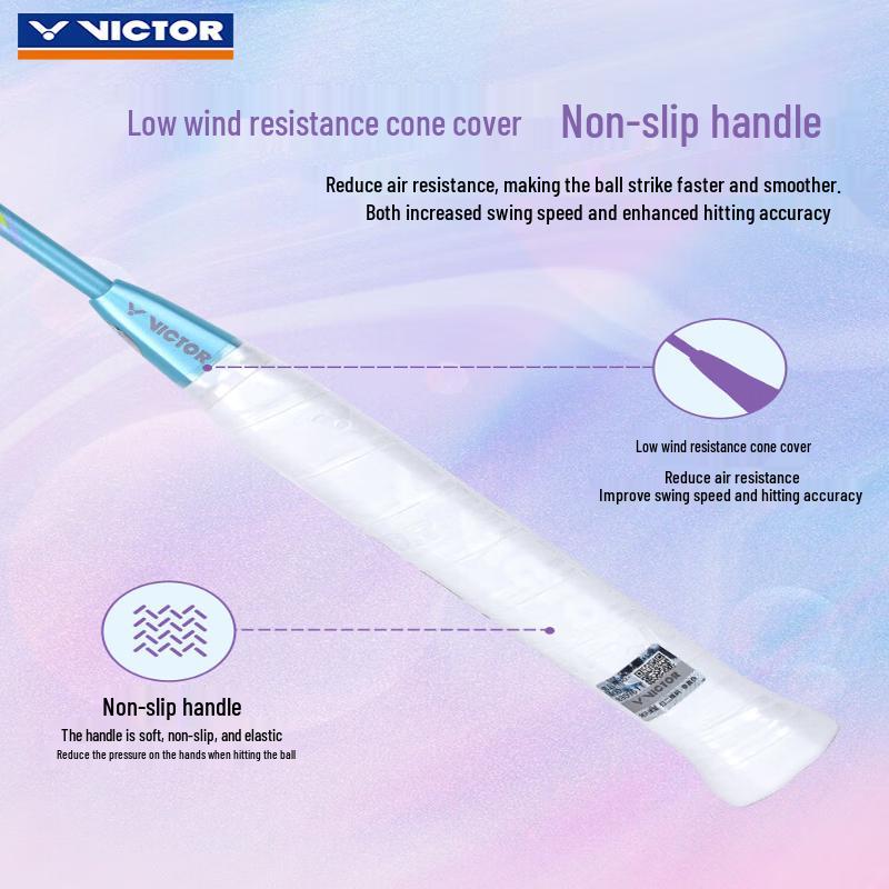 Ультралегкая бадминтонная ракетка Victor TK-HMRL Jelly 6U