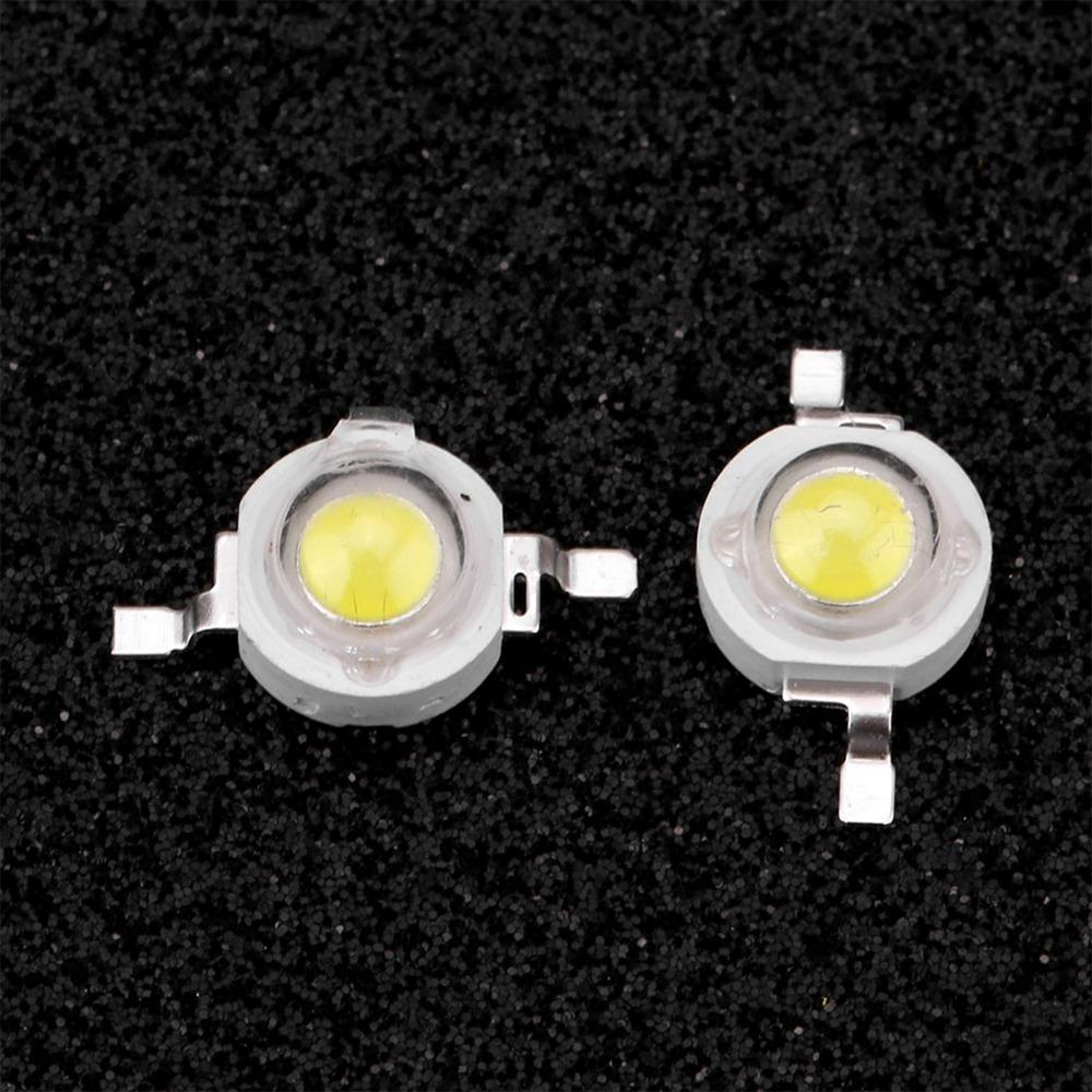 100PCS 110LM/W High Power LED Beads 3W High Power DIY Lighting Fixtures  Spotlight Replacement