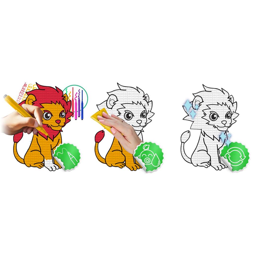 Ricokids Rk-344 Foam Mat For Coloring, Rolled, 120 X 90 X 0.3 Cm