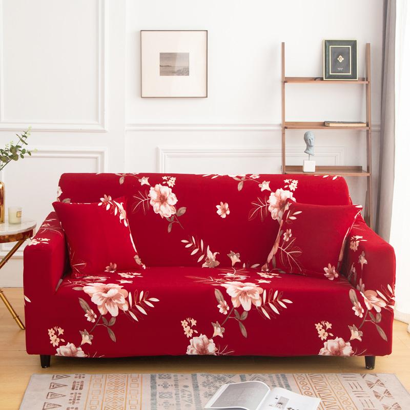 Чехол для дивана с принтом LANMOLIFE в различных цветах Чехлы для диванов Высокоэластичные чехлы для диванов Чехлы для подушек на 1/2/3/4 сиденья