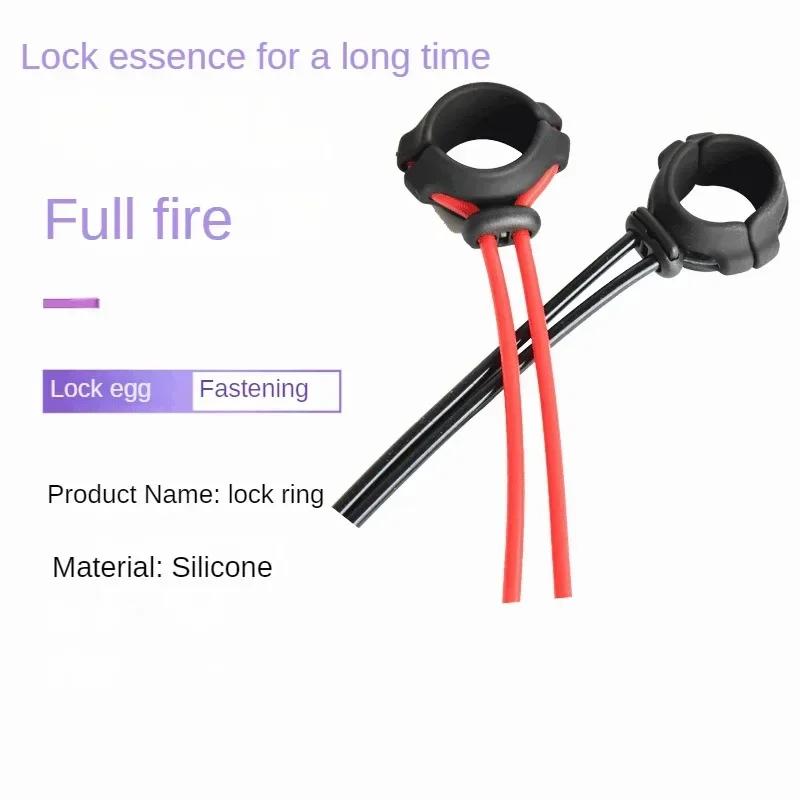 Регулируемое силиконовое пенисное кольцо – Многоразовое кольцо для фиксации семени, Задерживает эякуляцию, Идеально для мужчин, Взрослая секс-игрушка