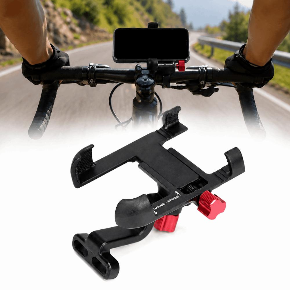 Aluminum Alloy Bike Phone Mount 360° Rotation Bike Phone Holder Bike Stem Phone Mount Road Bike