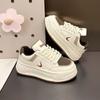 Autumn All Casual Retro Small Platform Shoes Women Super Fire All Sports Small White Shoes