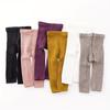 1 пара теплых детских штанов, удобный универсальный детский комбинезон, носки, вязаное термобелье с 9 точками для девочек, детские колготки
