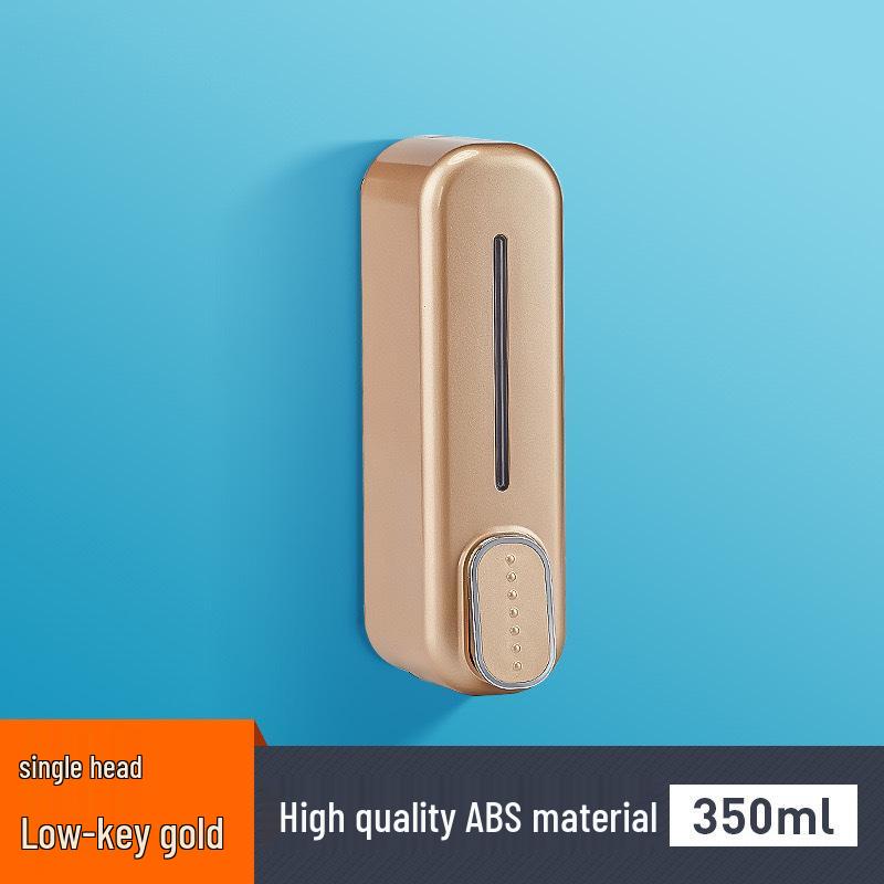 Настенный ручной дозатор для мыла, шампуня и геля для душа для ванных комнат гостей отеля