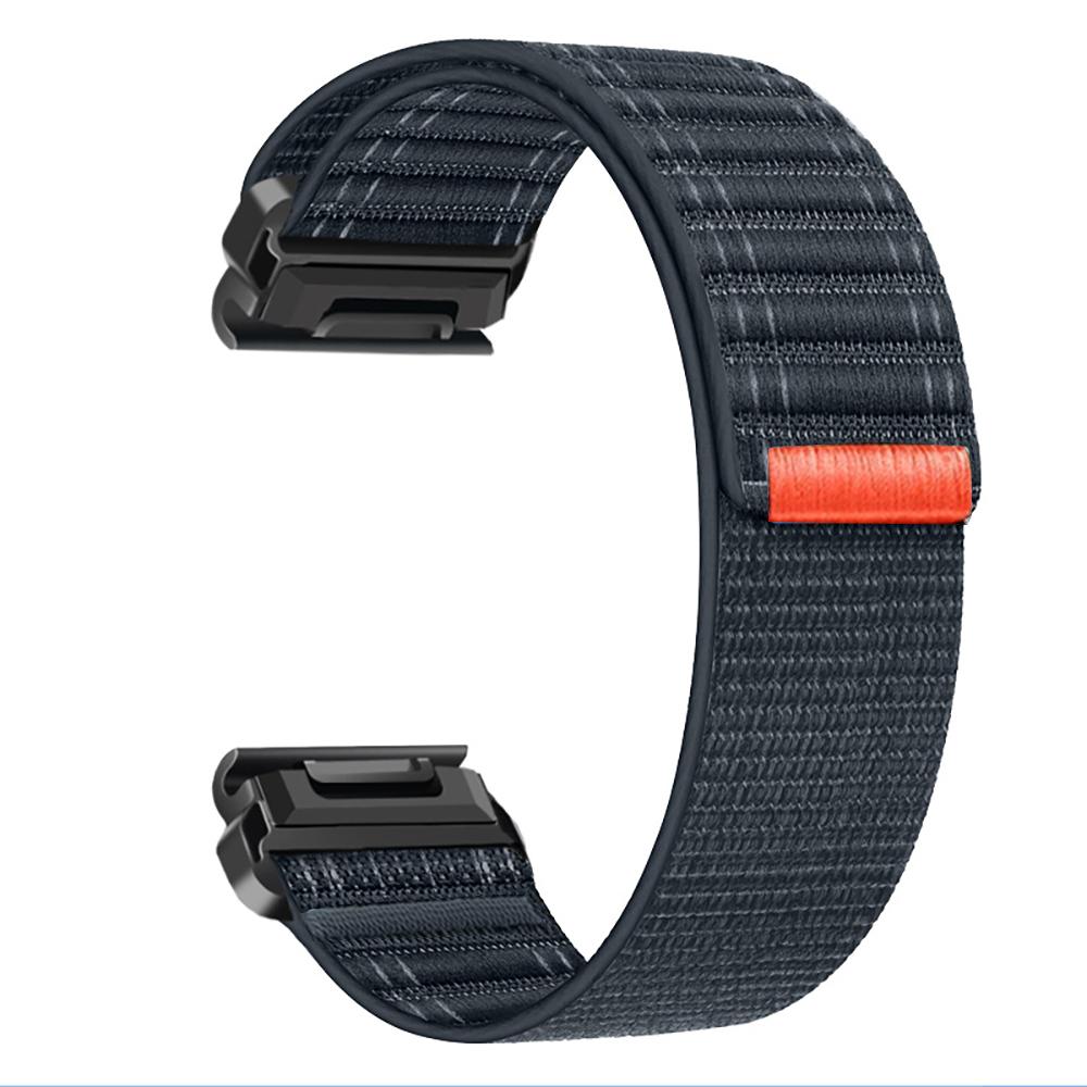 Band For Garmin Fenix 8 7 Pro 7S 6X 6 GPS 5Plus Venu 3 Tactix 7 Nylon loop bracelet correa Fenix 8 7X 26mm 22mm Quick Fit Strap