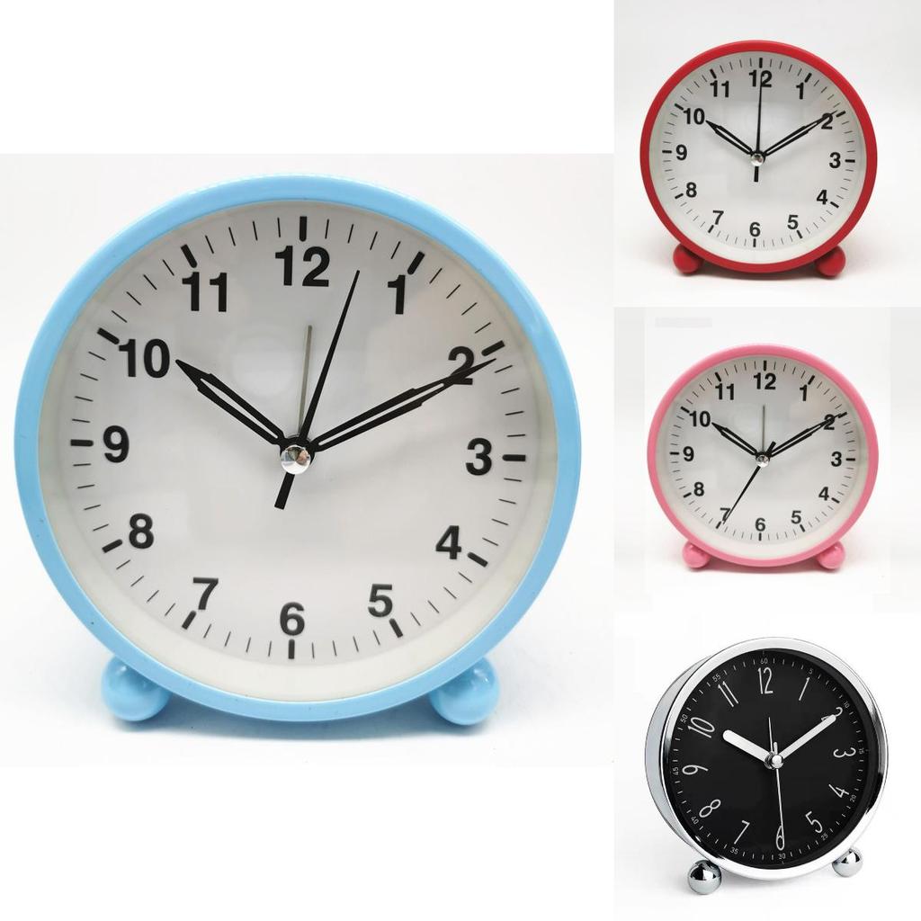 Creative 45inch Metal Bedside Clock With Alarm And Light For Home Office Use