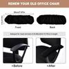 Elastic Chair Arm Covers Washable Chair Armrest Sleeve New Chair Arm Rest Cover