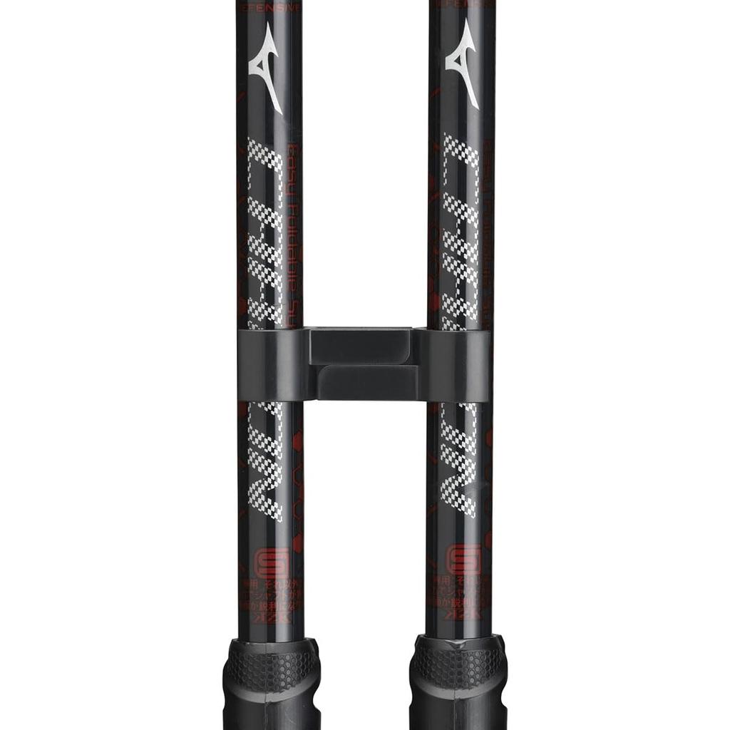 Mizuno Nordic Walk Folding Carbon Walking Set of C3JTPB20 Poles, 2, Unisex, Blue,