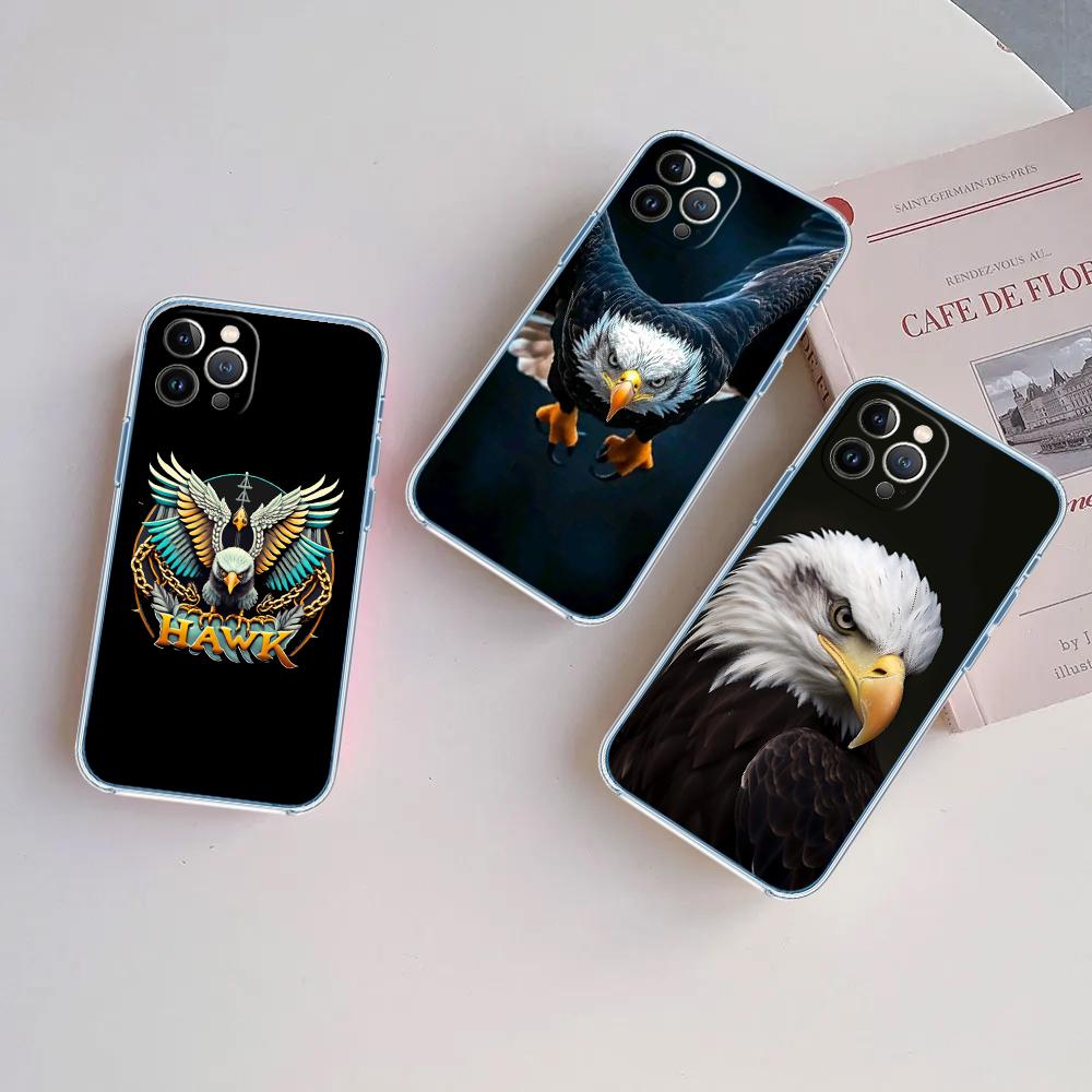 LO51 Hawk Eagle Phone Case for Motorola Moto G10 G20 G30 G31 G32 G34 G35 G41 G42 G50 G51 G52 G55 G60 G60S G62 G71 G72 G75