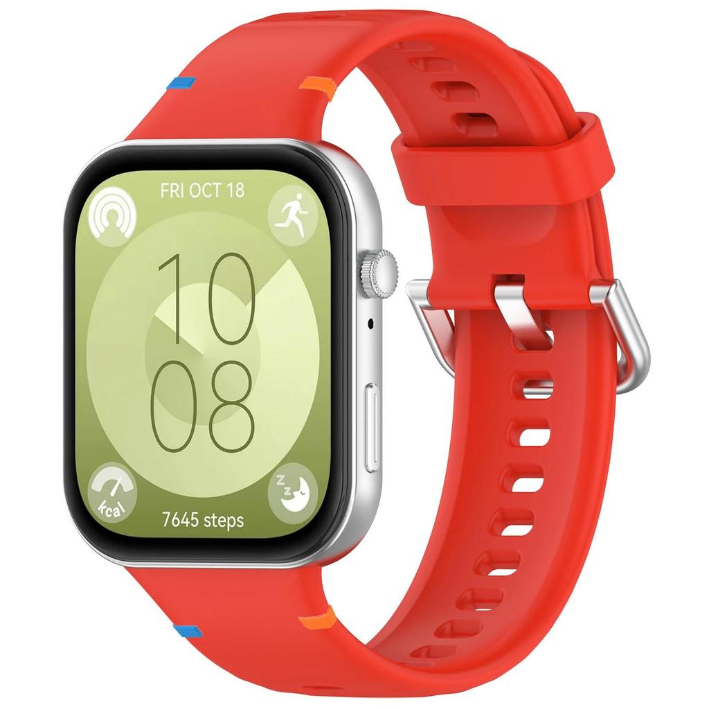Original Silicone Strap For Huawei Watch Fit 4 Fit 4pro Smartwatch Sport Bracelet Replacement Wristband For Huawei Fit 3