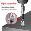 Impact-Resistant Non-Slip Phillips Head Bits: Strong Magnetic, High Hardness Set for Electric Drills and Screwdrivers