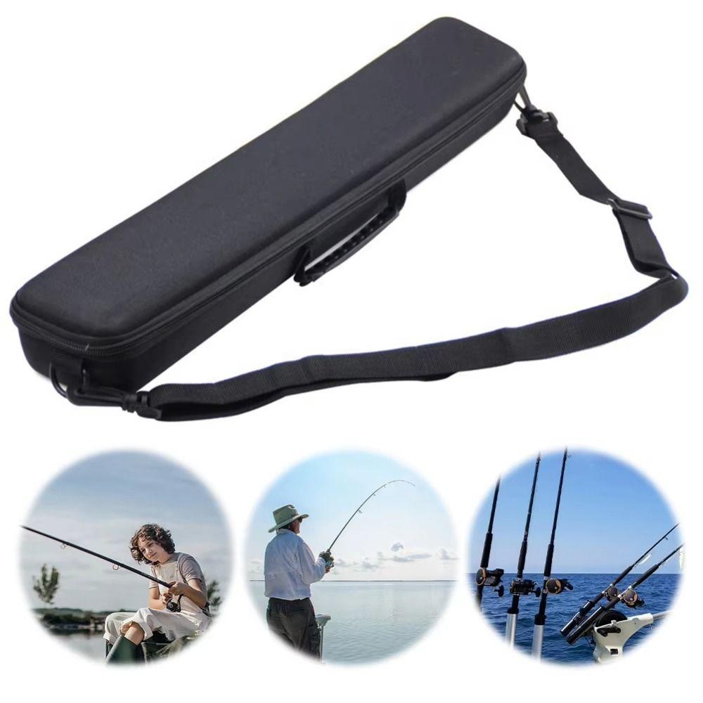 With Shoulder Strap Carry Bag for Rod Hard Shell Fishing Rod Holder Fishing Rod Bag Fishing Tools