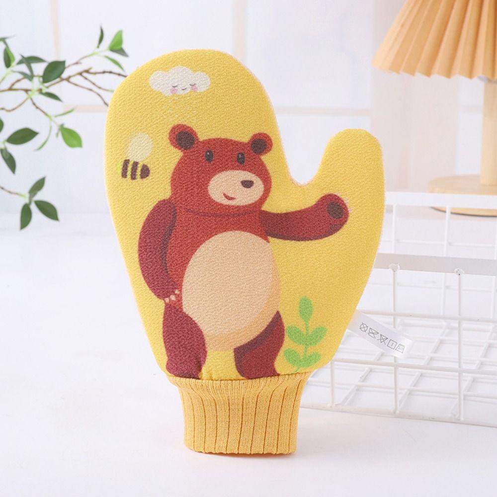 1PC Red Green Korean Italy Exfoliating Body-Scrub Towel Glove Smooth Skin Extreme Comfort Shower Bath Cleaner Exfoliating Towel