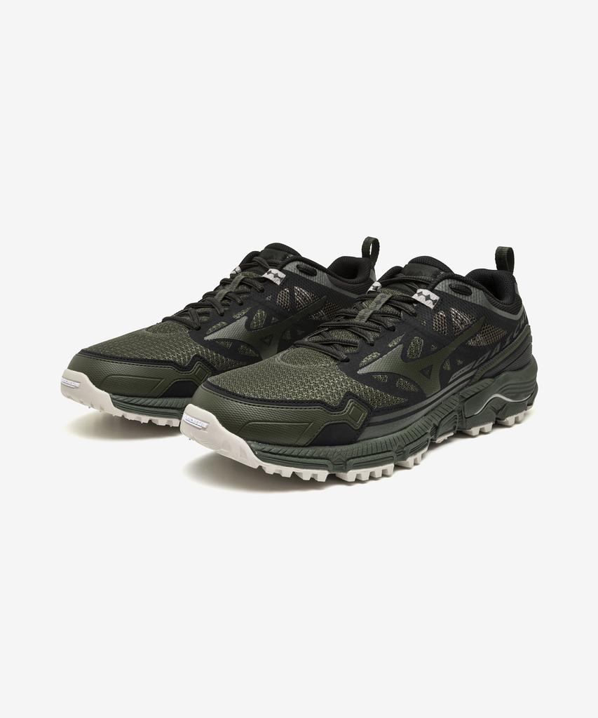 Mizuno (унисекс) Wave Daichi Ls - Лесной Рыцарь:черный:Серебристая береза / D1Ga261003