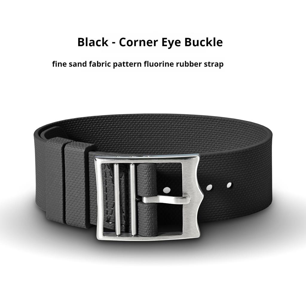20 мм 21 мм 22 мм Универсальный ремешок для часов из фторкаучука FKM для Tudor BlackBay Omega Seamaster IWC Longines Rolex Ремешок для часов
