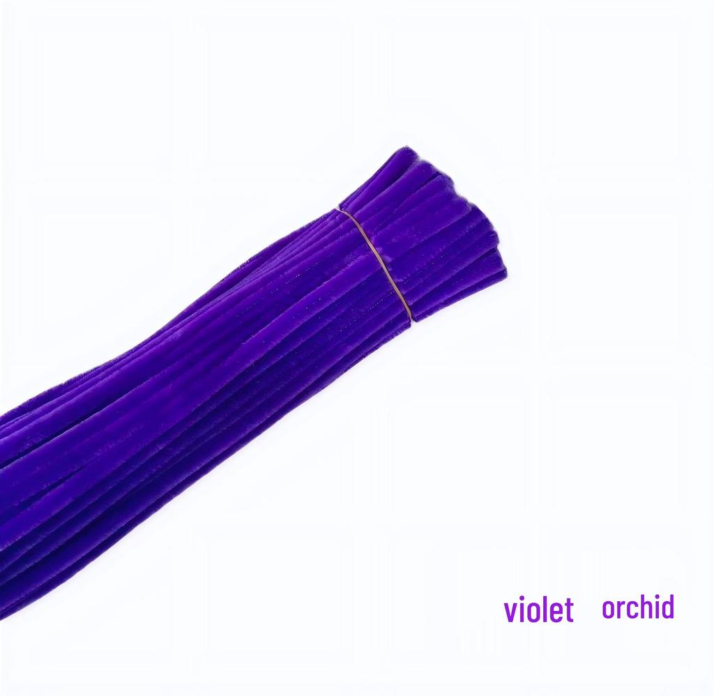 8mm Macaron Color Encrypted Twist Ties Chenille Stems for DIY Toys