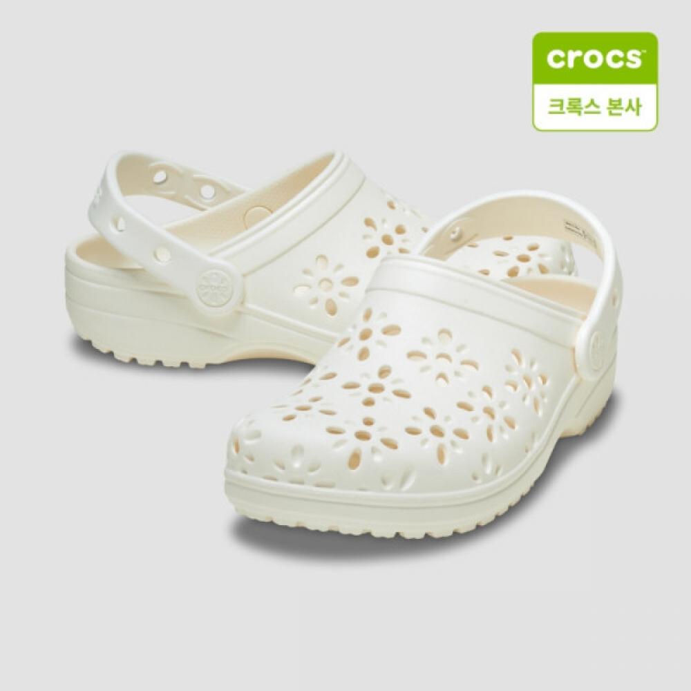 Crocs Классические детские сабо Starfield Suwon с цветочным вырезом 210943 0wv