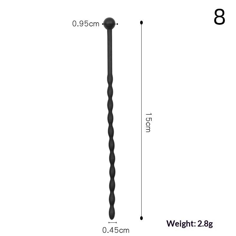 Sa-Silicone Urethral Sounds Penis Plug Men Urethra Masturbation Stimulator Silicone Urethral Catheters Adult Sex Toys For Men