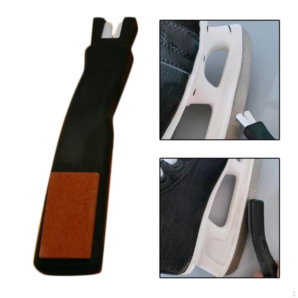 Точилка для лезвий коньков с двойной головкой, многофункциональные аксессуары, лезвие для коньков