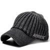 AVIREX Knit and Black and American Outdoor Cap, 14986700, Men's Women's, Gray, Military, Casual, Streetwear, (Gray (85))