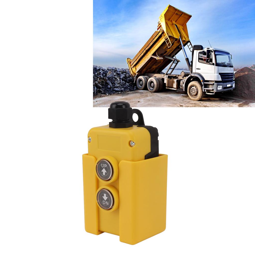 Кнопочный переключатель крана, пульт дистанционного управления самосвальным прицепом 12 В, 4 провода, 3 провода, переключатель управления подъемом и опусканием для подъема крана