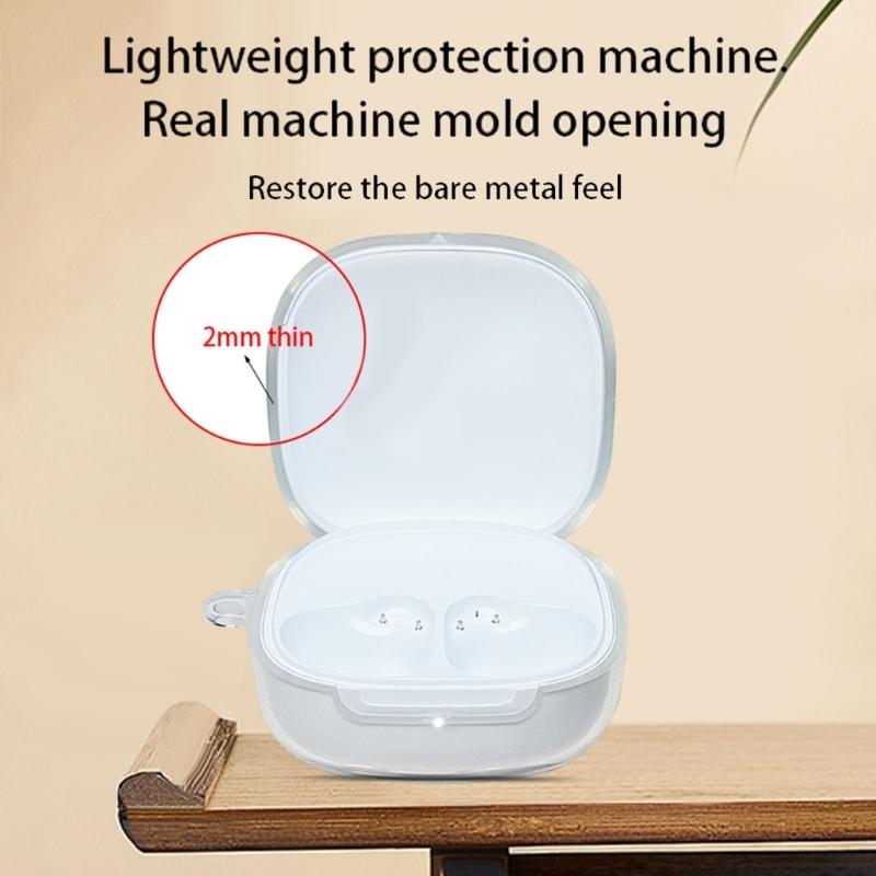 Headphone Case Cover Dustproof Water Resistant Guarding Against Everyday Wear Protective Sleeve Suitable for Buds 6 Play