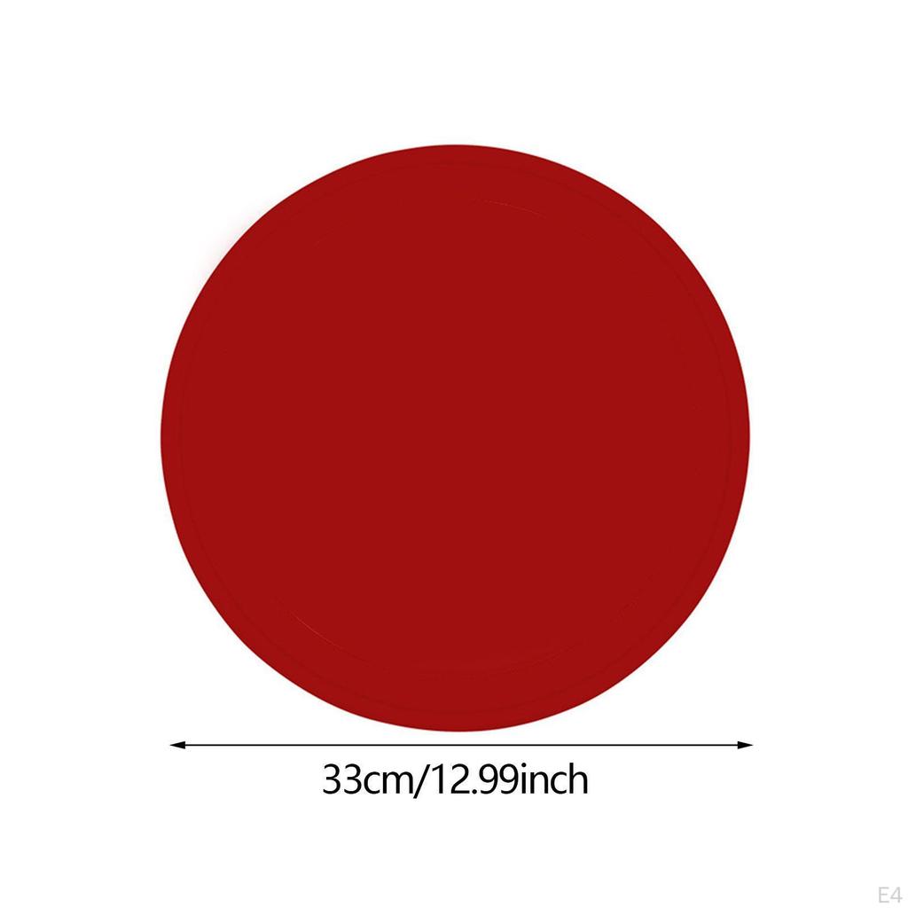 Силиконовый коврик для выпечки пиццы, подбрасывающий тесто, 13-дюймовая прочная портативная сковорода, летающая блинная