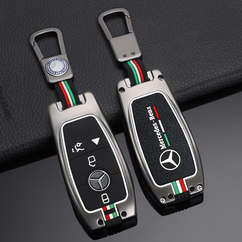 Fashion Zinc Alloy Car Remote Key Case Cover For Mercedes Benz A C E S G Class GLC CLE CLA GLB GLS W177 W205 W213 W222 X167 AMG BGHKM1