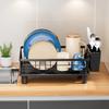 Dish Drying Rack,Multifunctional Space-Saving Dish Storage Rack,Kitchen Countertop Storage Rack,