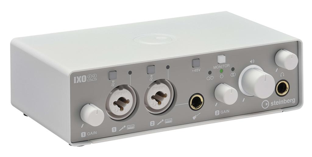 Steinberg Audio Interface White IXO22 W USB2.0 24bit/192kHz