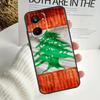 Lebanon Flag Map Case For Realme C55 C53 C51 C35 C33 C30 C67 C21Y C25s C15 9 10 12 11 Pro Plus GT Neo5 Cover
